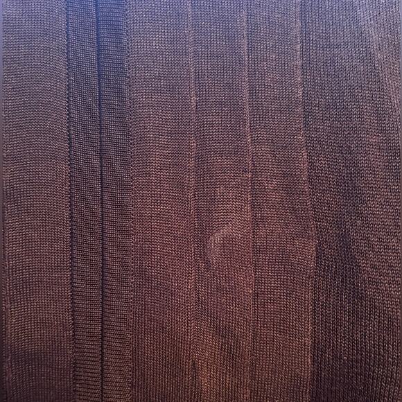 NEW Dana Buchman Silk Pleated Button Belted Tie Waist Bell Sleeve Sweater P NWOT - Picture 12 of 15